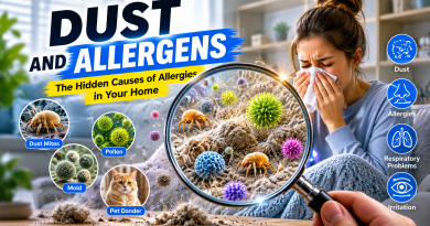 dust and allergens
