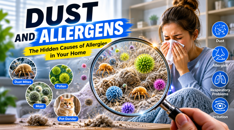 dust and allergens