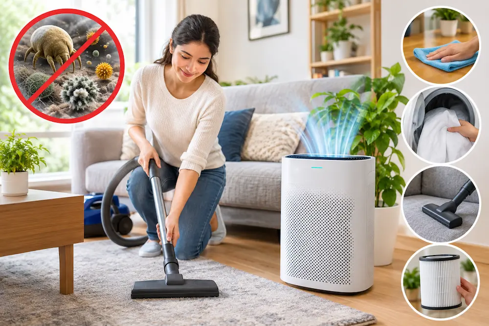 dust and allergens